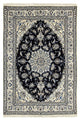 Tappeto Persero - Nain - 235 x 165 cm - blu scuro