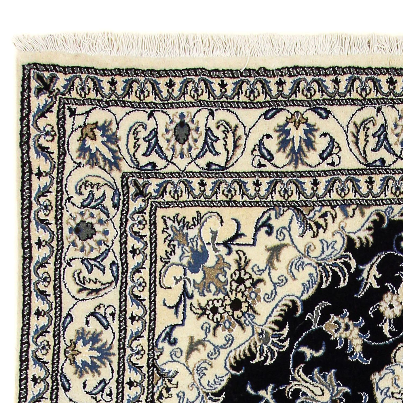 Tappeto Persero - Nain - 235 x 165 cm - blu scuro