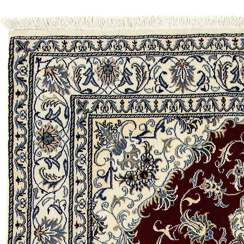 Tappeto Persero - Nain - 238 x 165 cm - rosso scuro