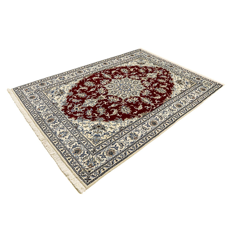 Tappeto Persero - Nain - 238 x 165 cm - rosso scuro