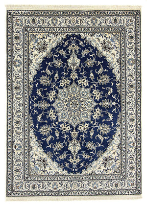 Tappeto Persero - Nain - 236 x 168 cm - blu