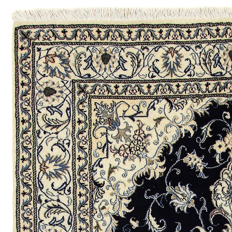 Tappeto Persero - Nain - 242 x 166 cm - blu scuro