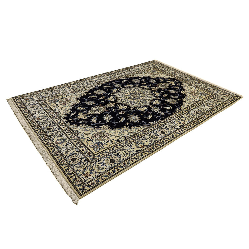 Tappeto Persero - Nain - 242 x 166 cm - blu scuro