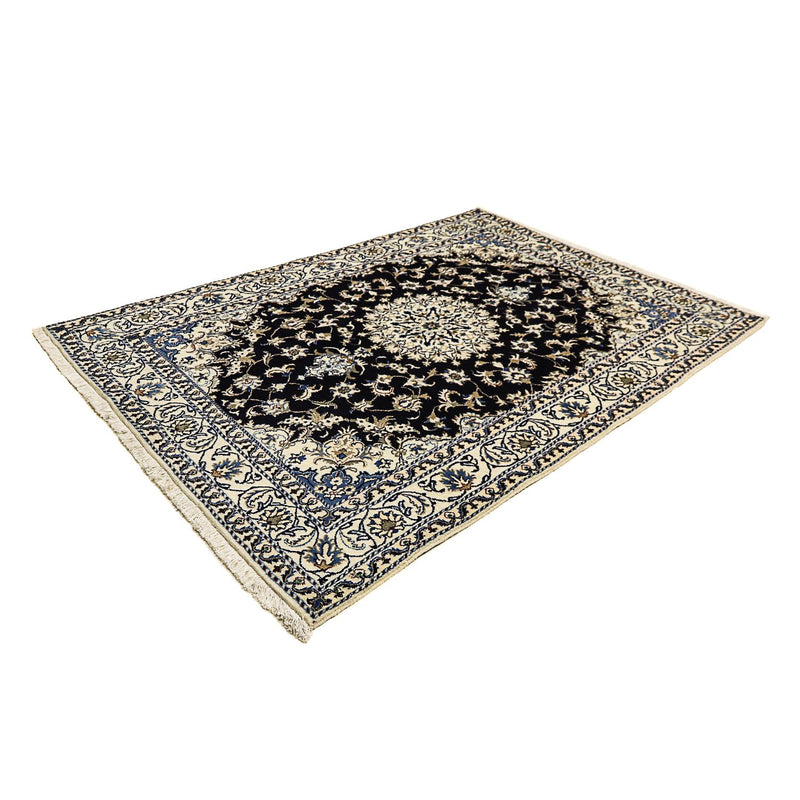 Tappeto Persero - Nain - 234 x 168 cm - blu scuro
