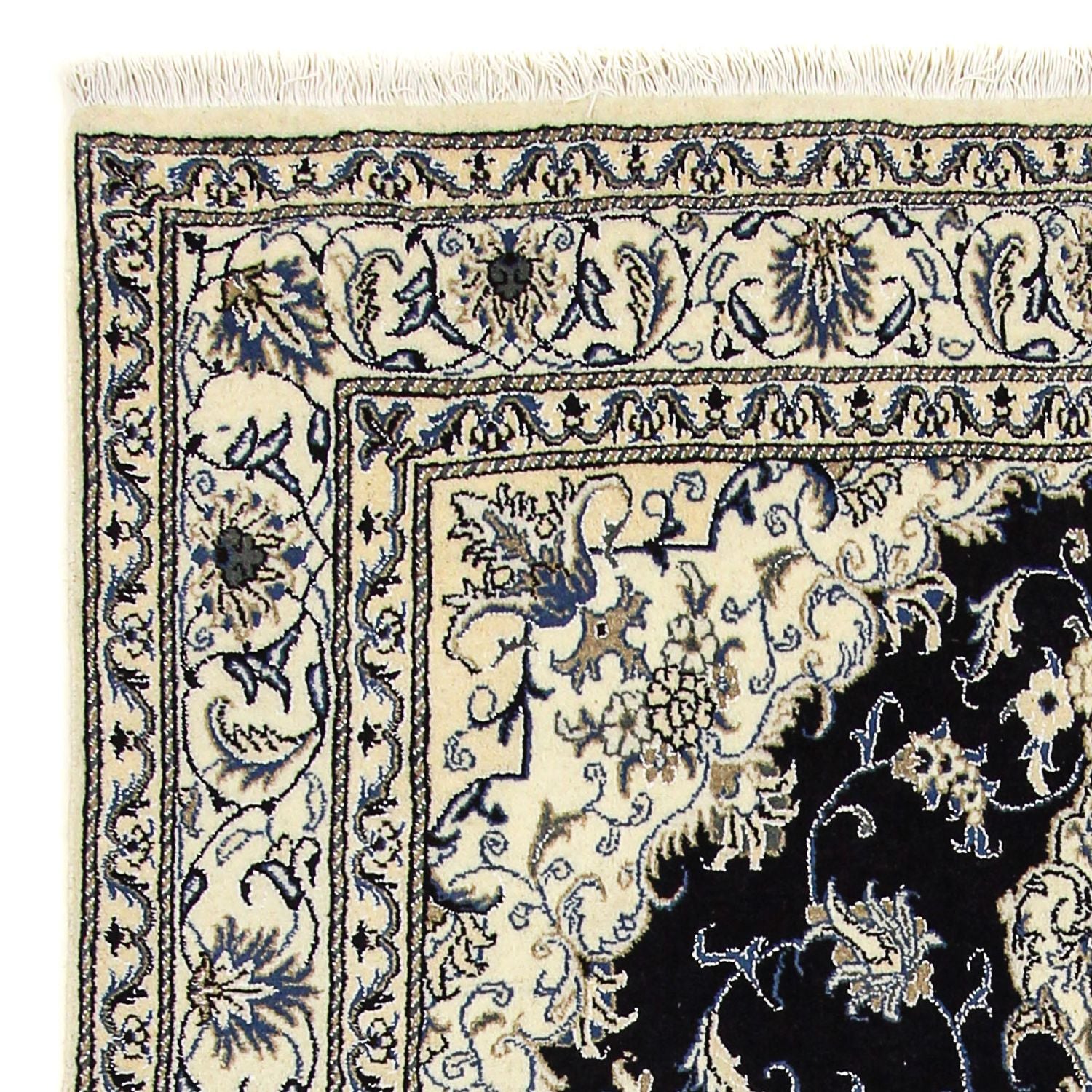 Tappeto Persero - Nain - 240 x 166 cm - blu scuro