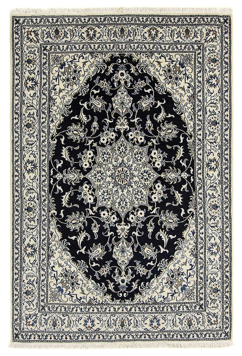 Tappeto Persero - Nain - 246 x 164 cm - blu scuro