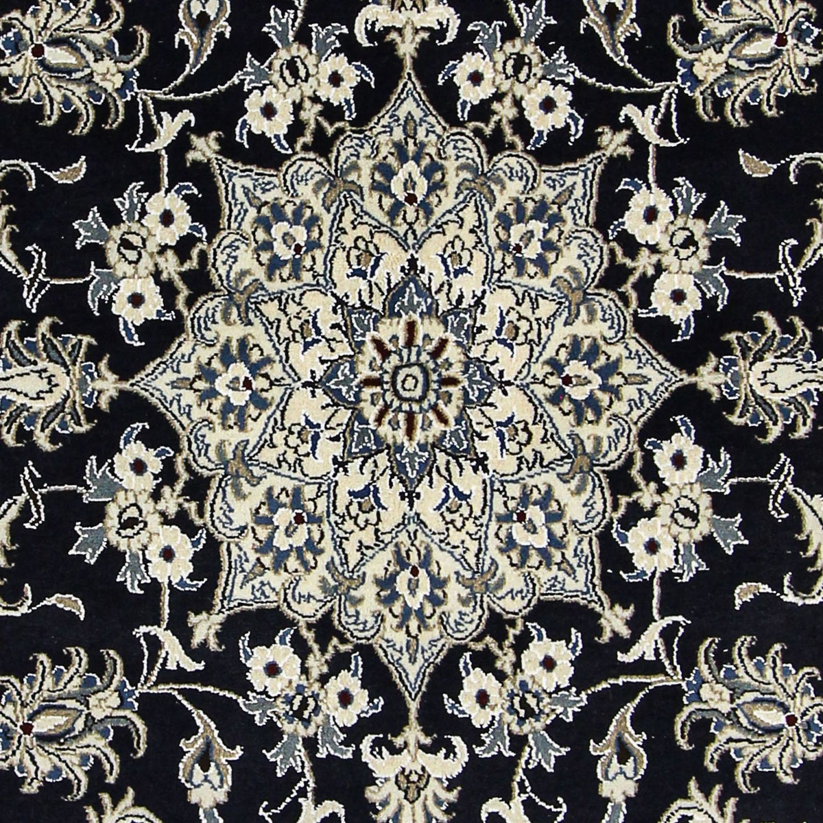 Tappeto Persero - Nain - 246 x 164 cm - blu scuro