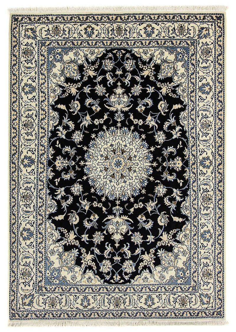 Tappeto Persero - Nain - 240 x 170 cm - blu scuro