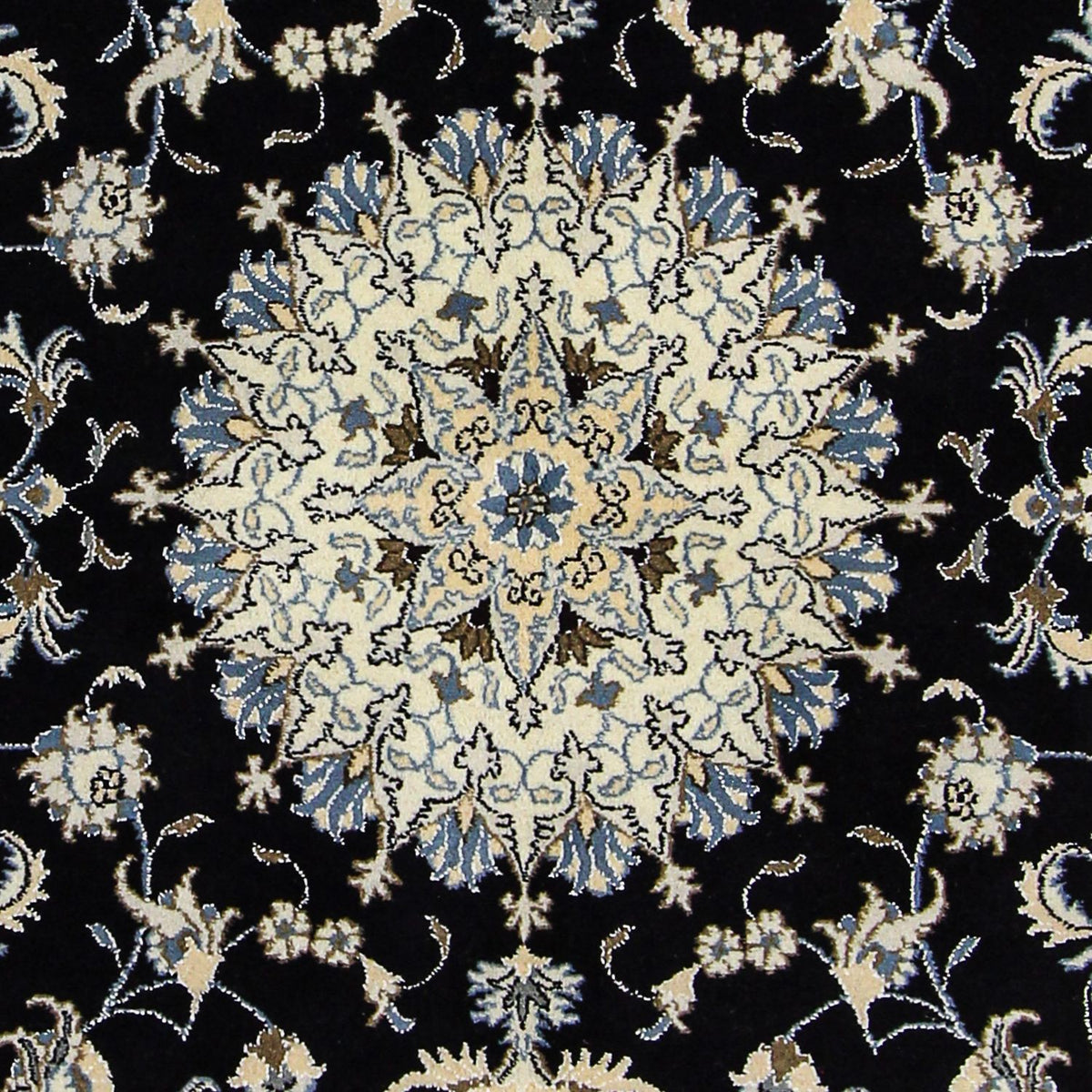 Tappeto Persero - Nain - 240 x 170 cm - blu scuro