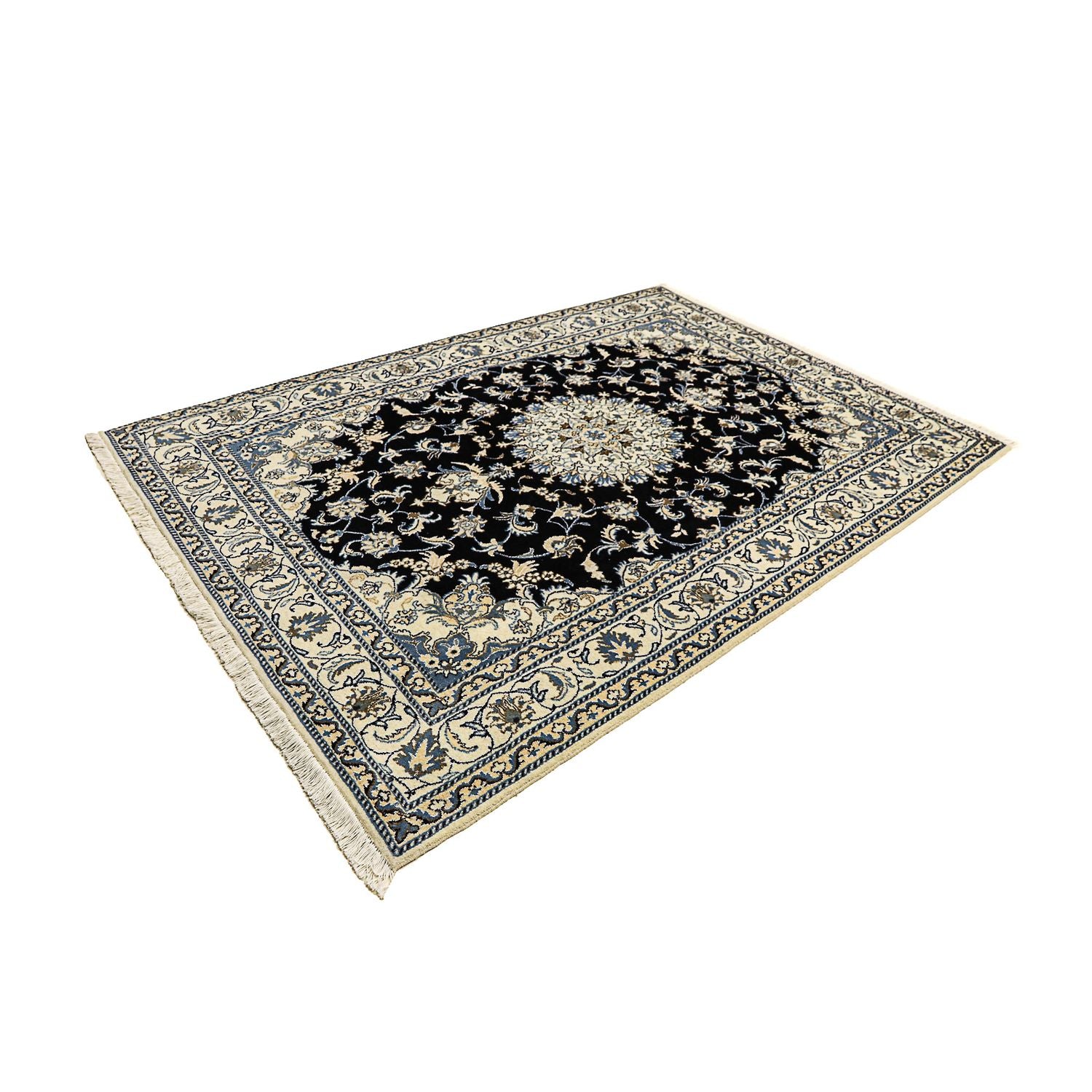 Tappeto Persero - Nain - 240 x 170 cm - blu scuro