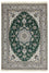 Tappeto Persero - Nain - 244 x 168 cm - verde scuro