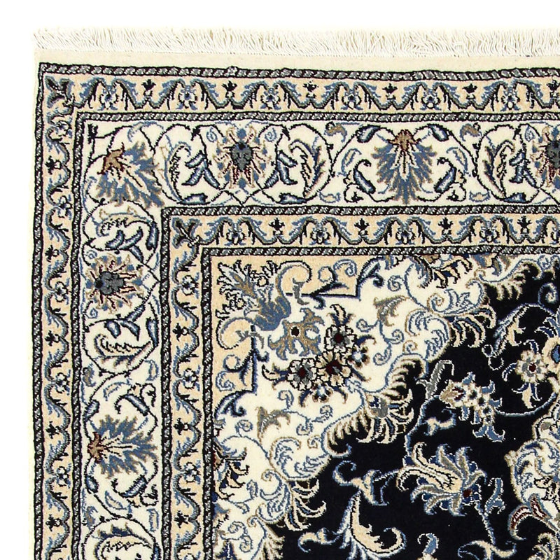 Tappeto Persero - Nain - 235 x 168 cm - blu scuro