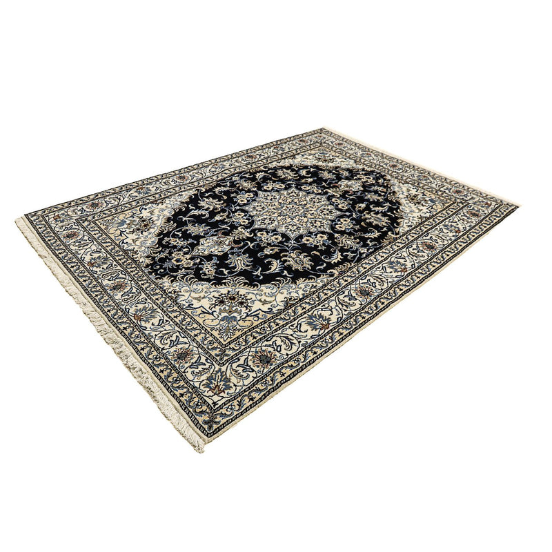Tappeto Persero - Nain - 235 x 168 cm - blu scuro