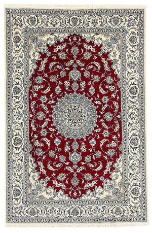 Tappeto Persero - Nain - 295 x 193 cm - rosso scuro