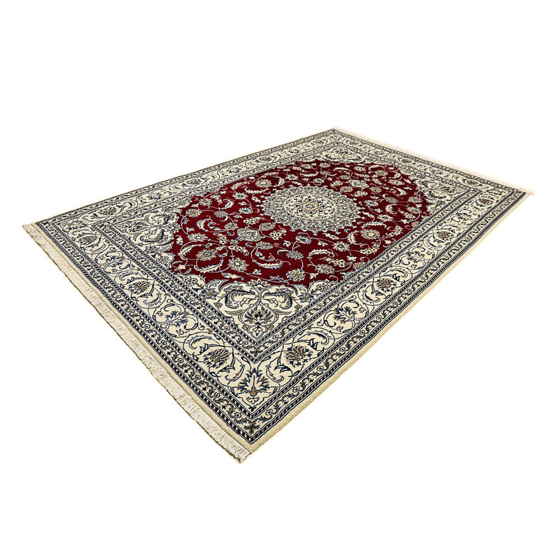 Tappeto Persero - Nain - 297 x 200 cm - rosso scuro