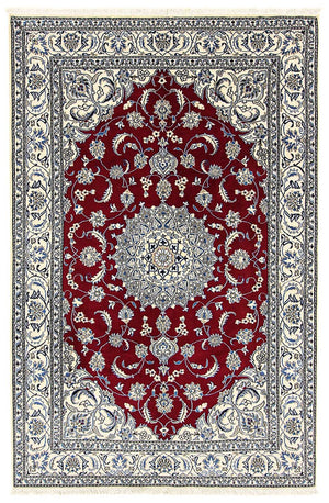 Tappeto Persero - Nain - 295 x 194 cm - rosso scuro