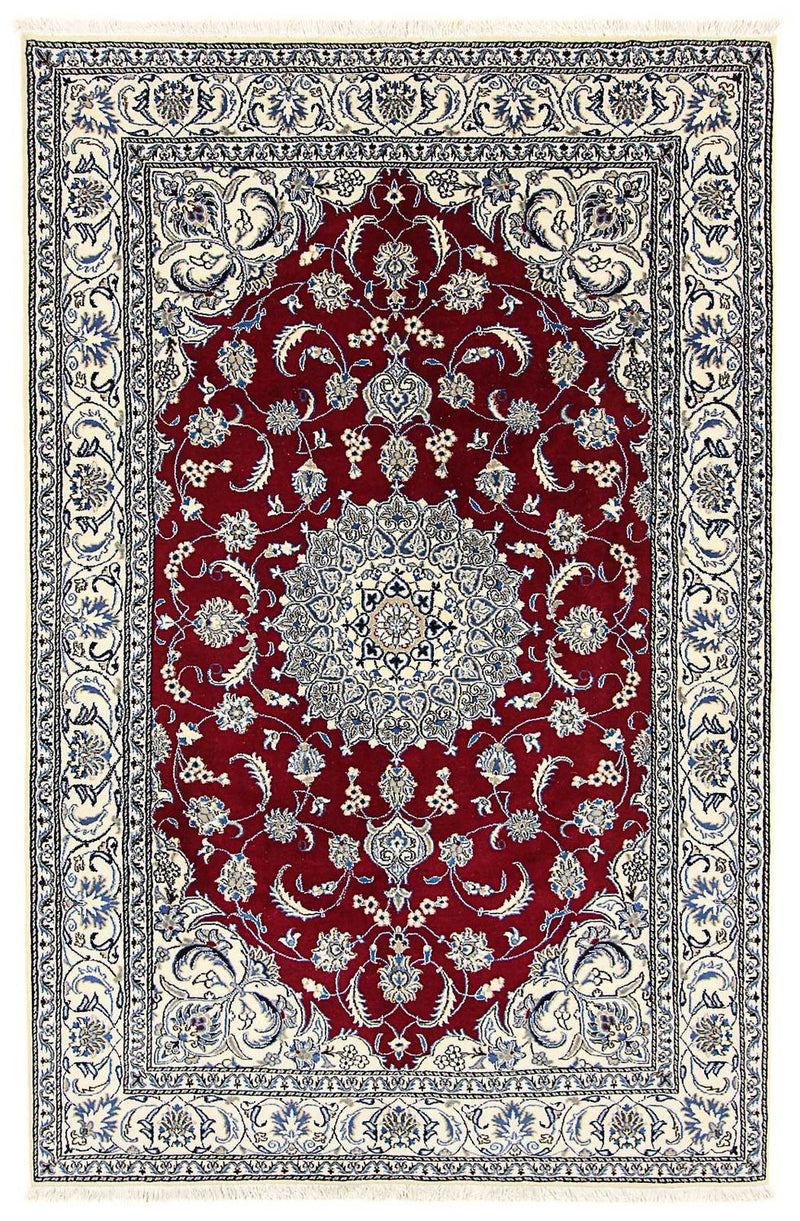 Tappeto Persero - Nain - 295 x 194 cm - rosso scuro