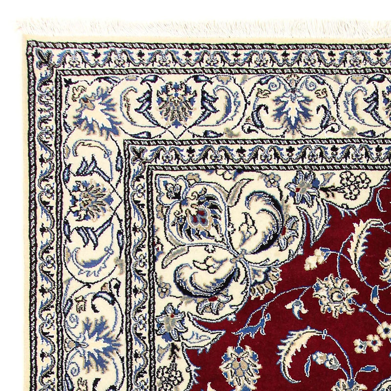 Tappeto Persero - Nain - 295 x 194 cm - rosso scuro
