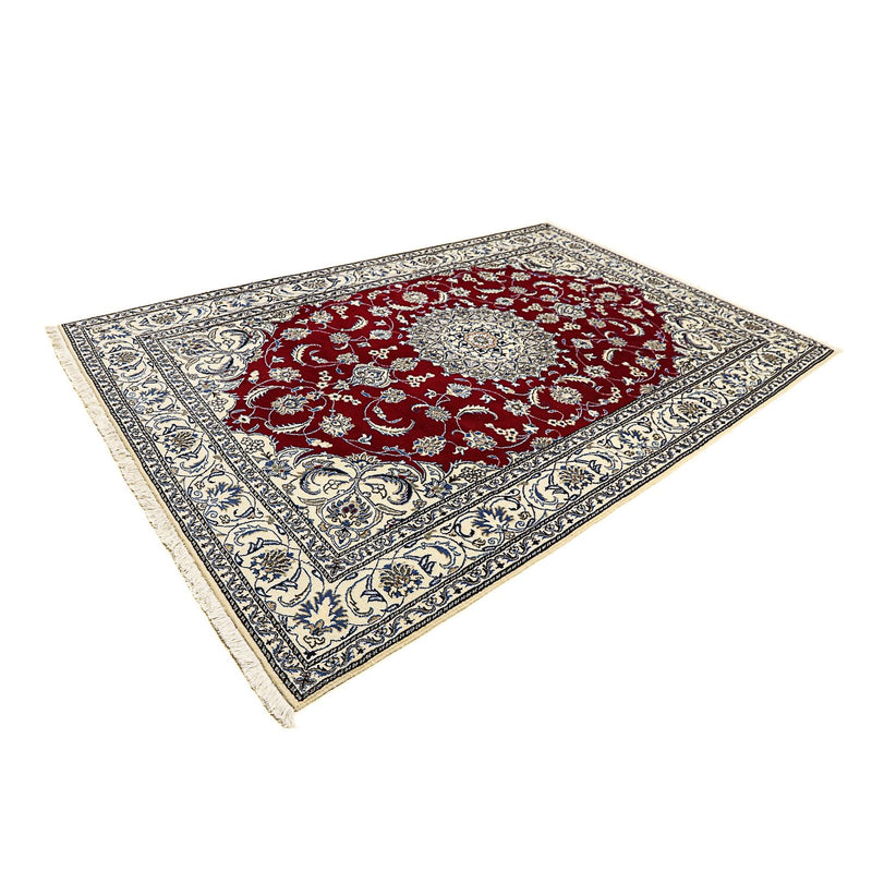 Tappeto Persero - Nain - 295 x 194 cm - rosso scuro