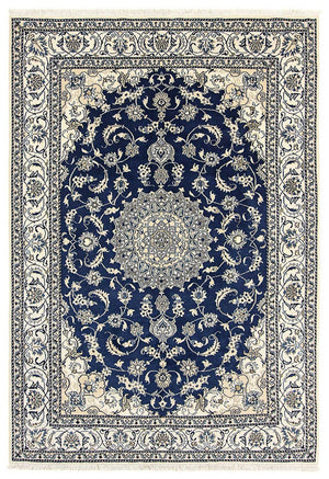 Tappeto Persero - Nain - 290 x 198 cm - blu scuro