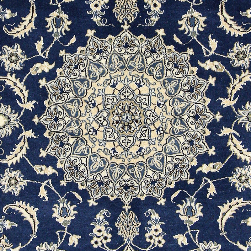 Tappeto Persero - Nain - 290 x 198 cm - blu scuro