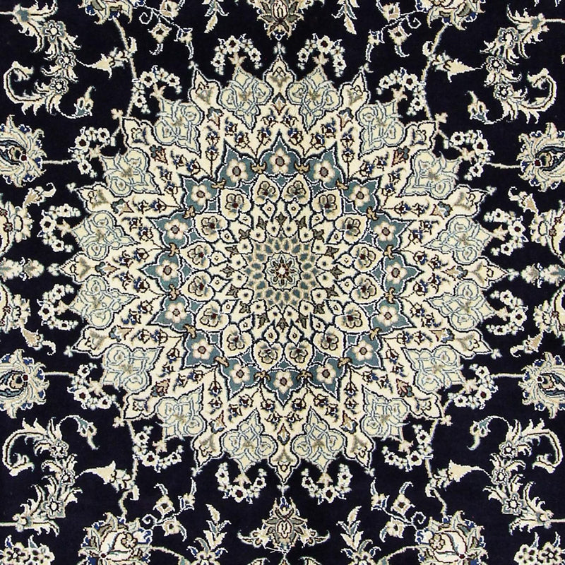Tappeto Persero - Nain - 343 x 251 cm - blu scuro