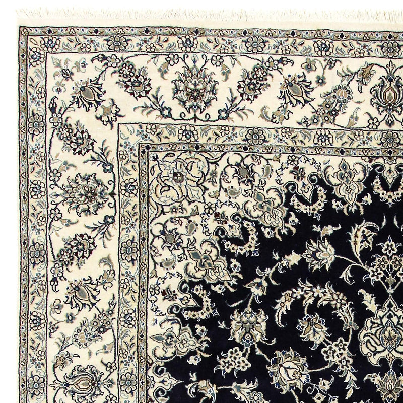 Tappeto Persero - Nain - 343 x 251 cm - blu scuro