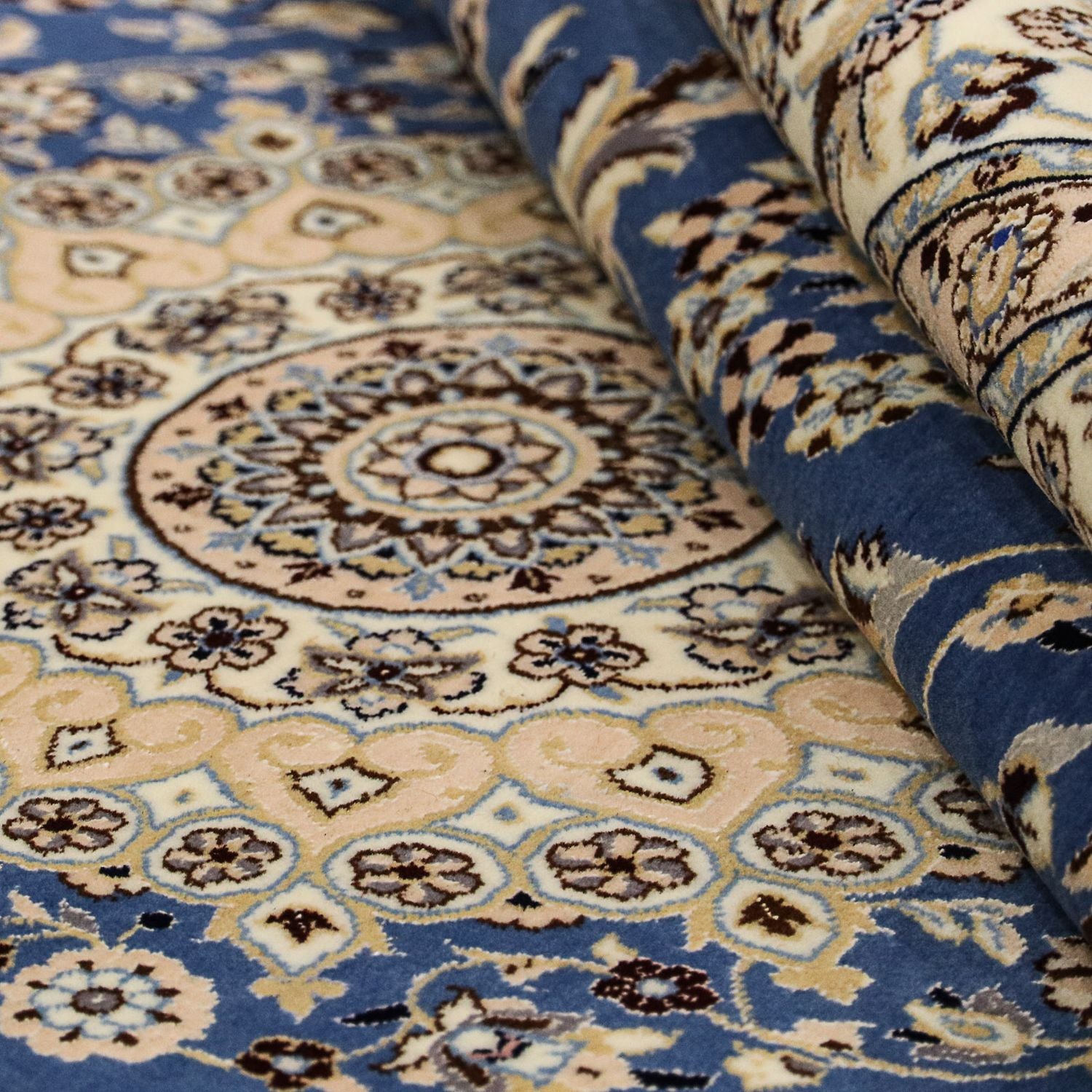 Tappeto Persero - Nain - Premio - 239 x 149 cm - blu