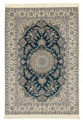 Tappeto Persero - Nain - Premio - 234 x 156 cm - blu scuro
