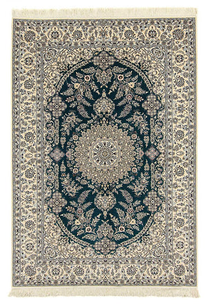 Tappeto Persero - Nain - Premio - 234 x 156 cm - blu scuro
