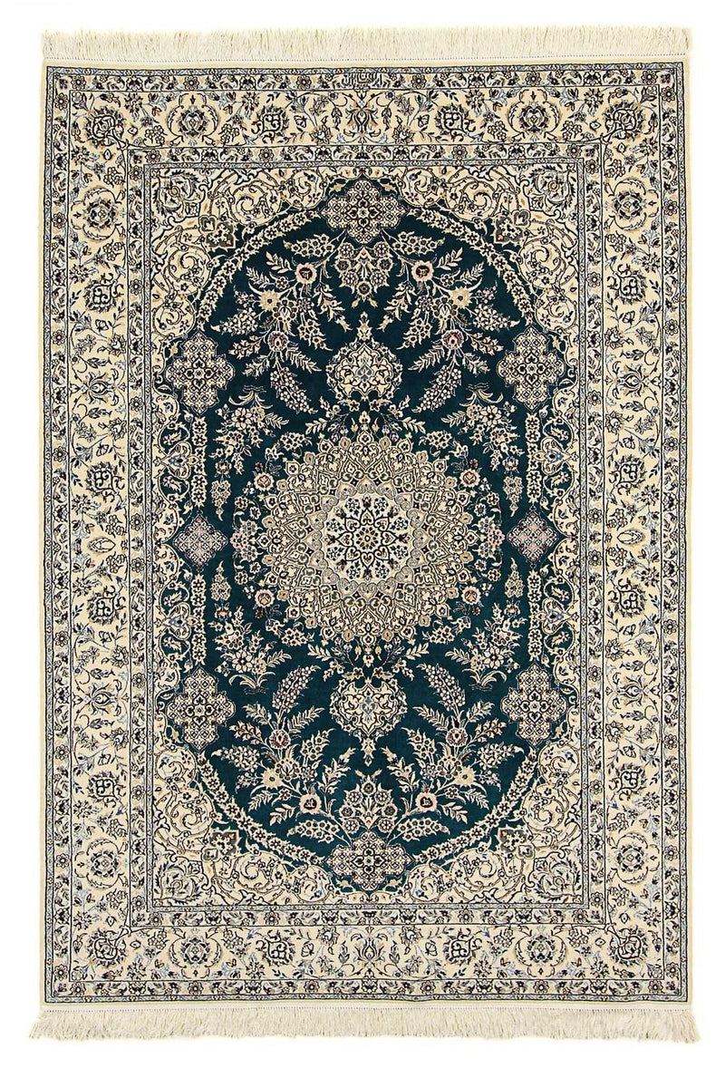 Tappeto Persero - Nain - Premio - 234 x 156 cm - blu scuro