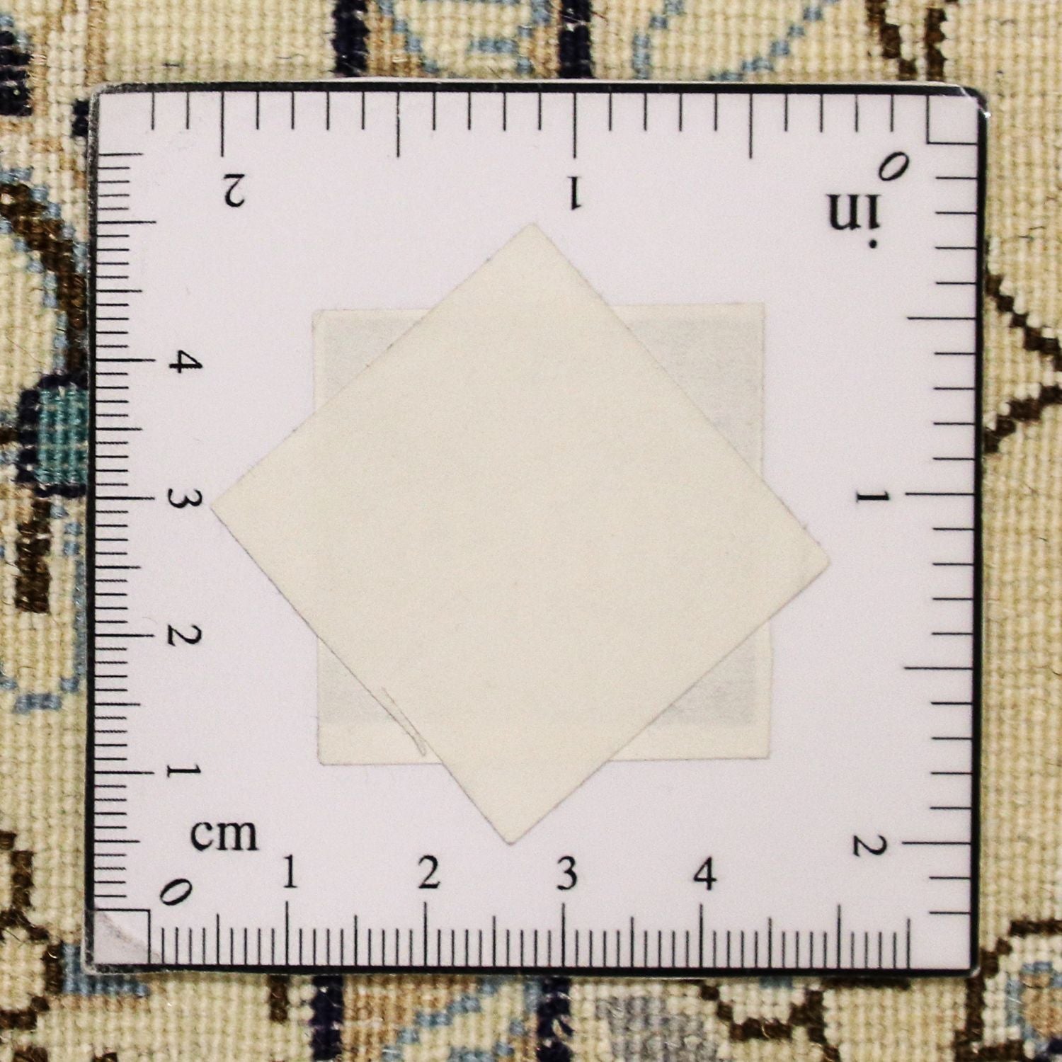 Tappeto Persero - Nain - Premio quadrato  - 207 x 206 cm - rosso scuro