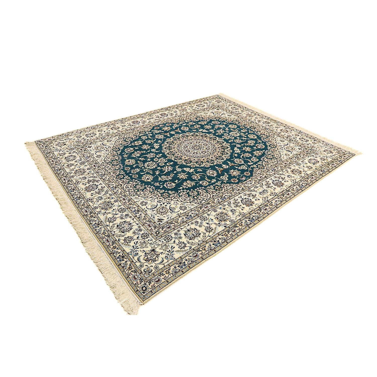 Tappeto Persero - Nain - Premio - 244 x 200 cm - blu scuro