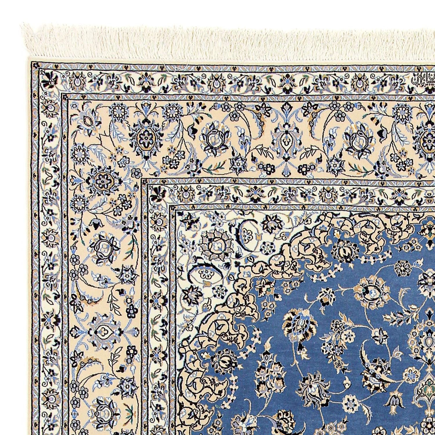 Tappeto Persero - Nain - Premio - 255 x 206 cm - blu