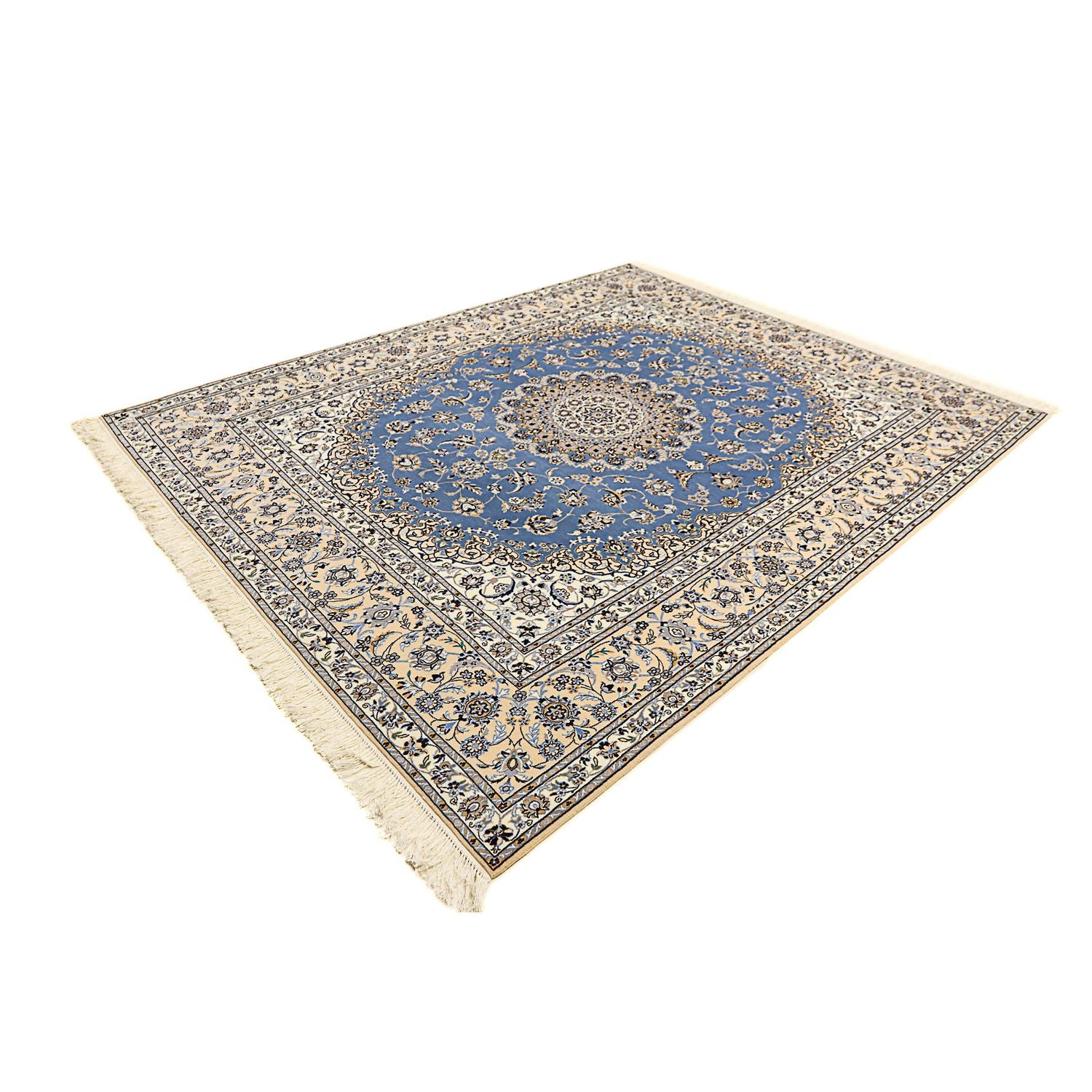 Tappeto Persero - Nain - Premio - 255 x 206 cm - blu