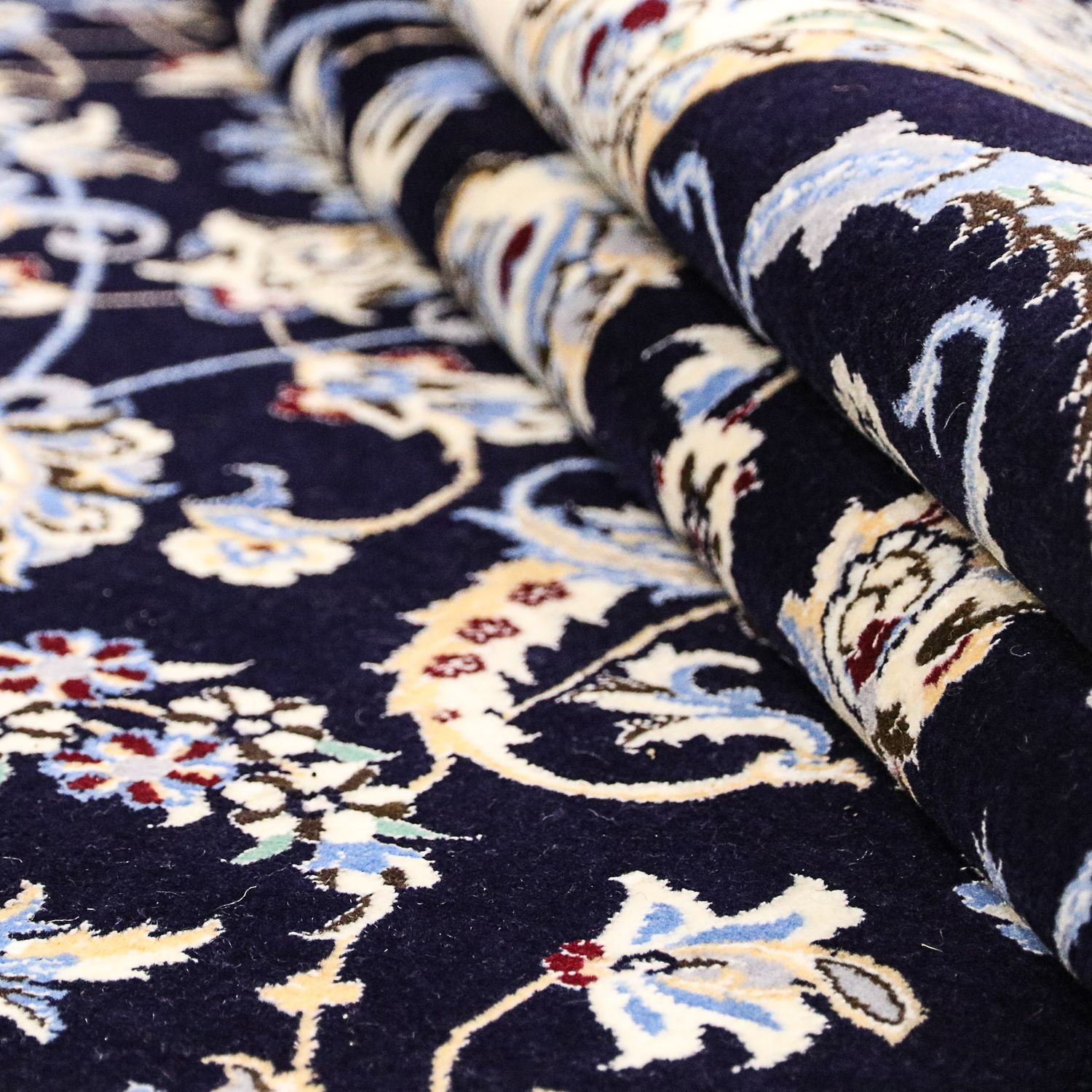 Tappeto Persero - Nain - Premio - 300 x 200 cm - blu scuro