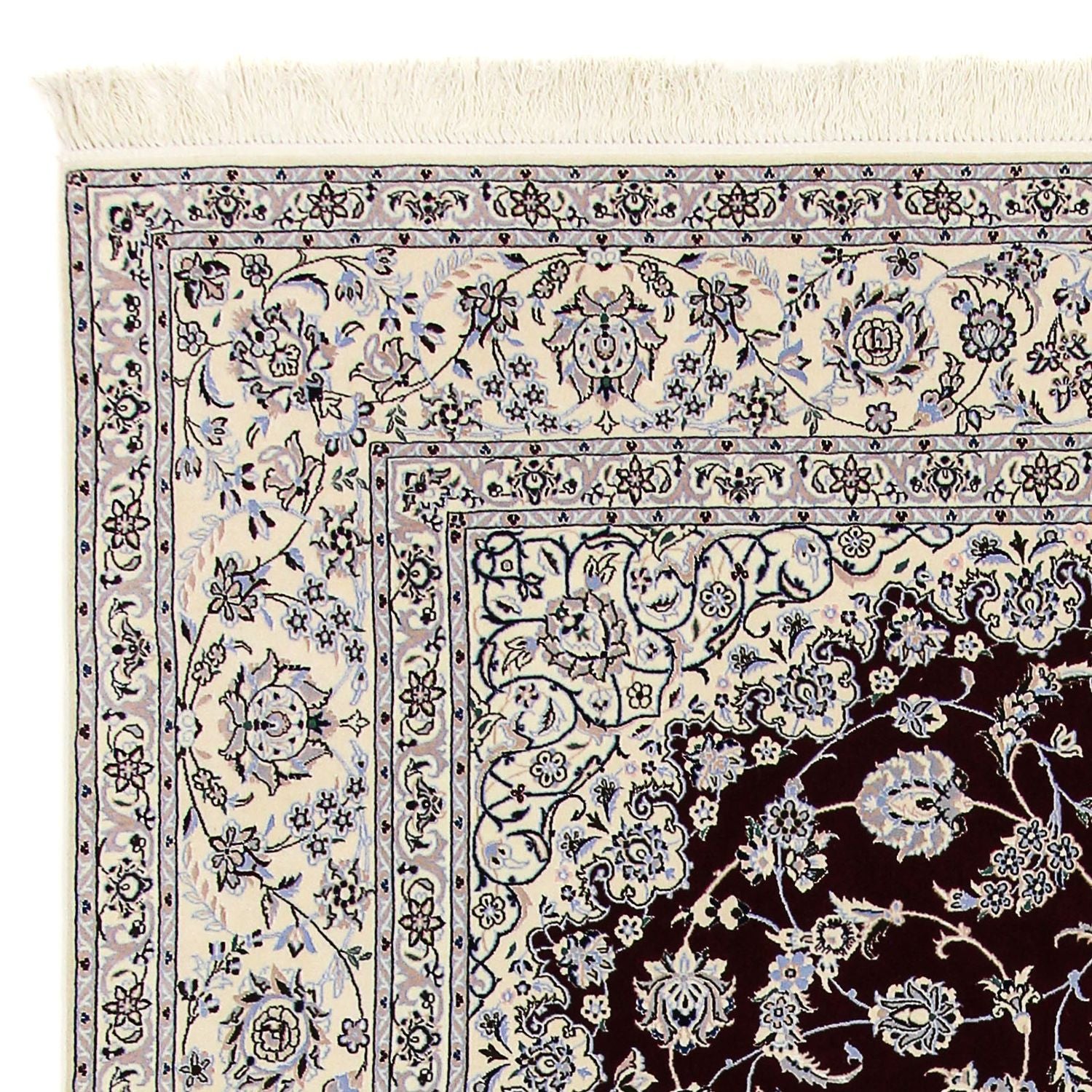 Tappeto Persero - Nain - Premio - 298 x 201 cm - rosso scuro