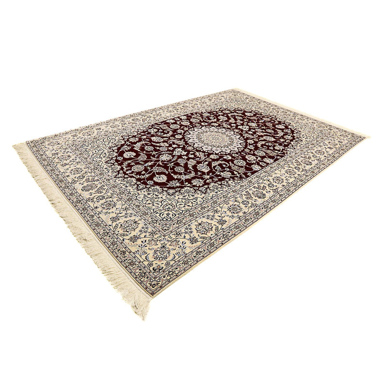 Tappeto Persero - Nain - Premio - 298 x 201 cm - rosso scuro