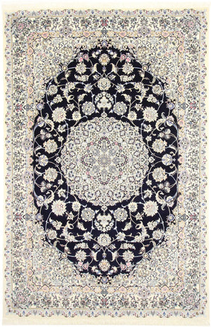 Tappeto Persero - Nain - Reale - 309 x 205 cm - blu scuro