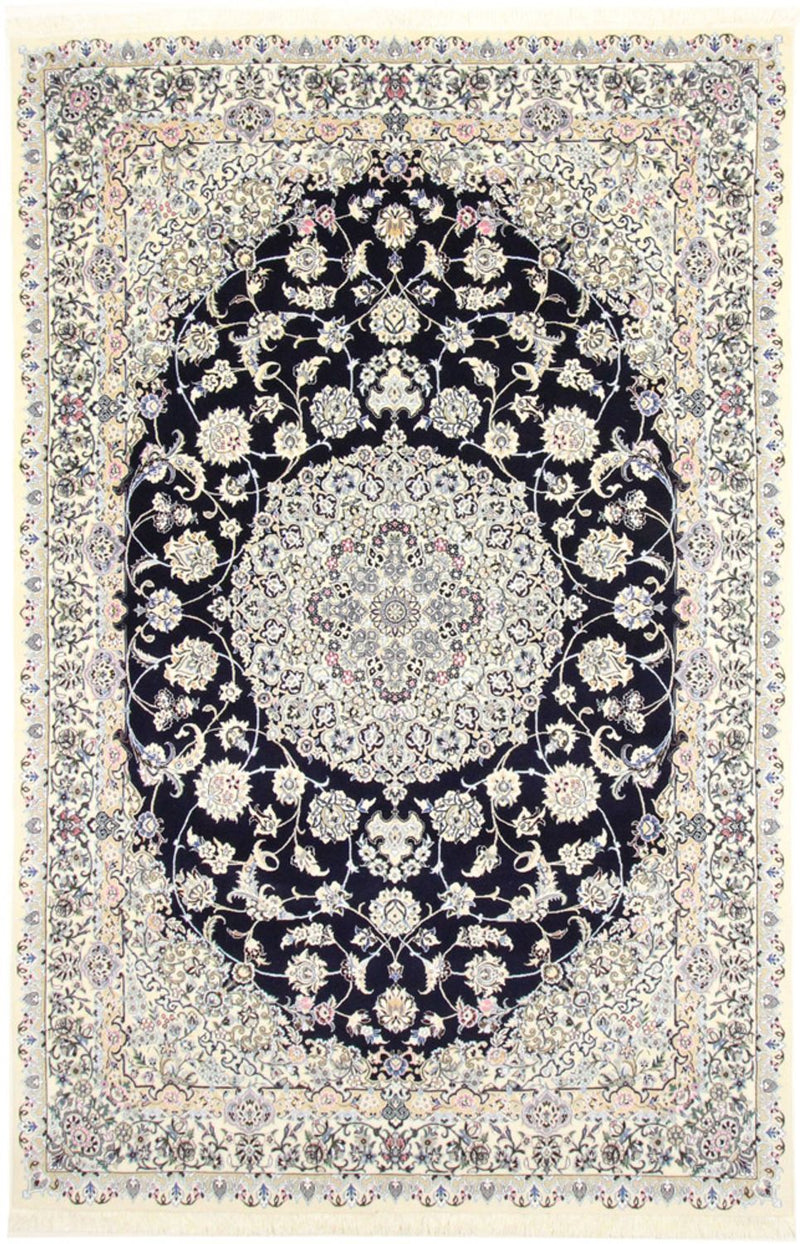 Tappeto Persero - Nain - Reale - 309 x 205 cm - blu scuro