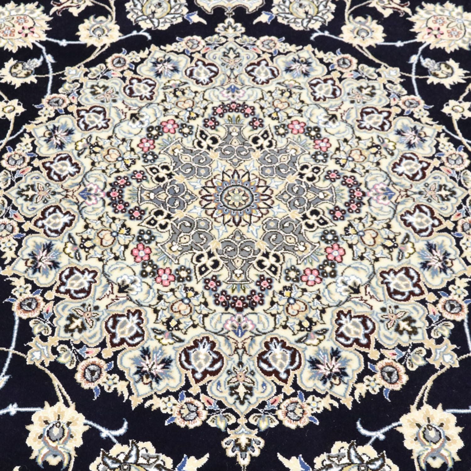 Tappeto Persero - Nain - Reale - 309 x 205 cm - blu scuro