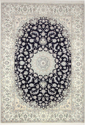Tappeto Persero - Nain - Reale - 345 x 246 cm - blu scuro