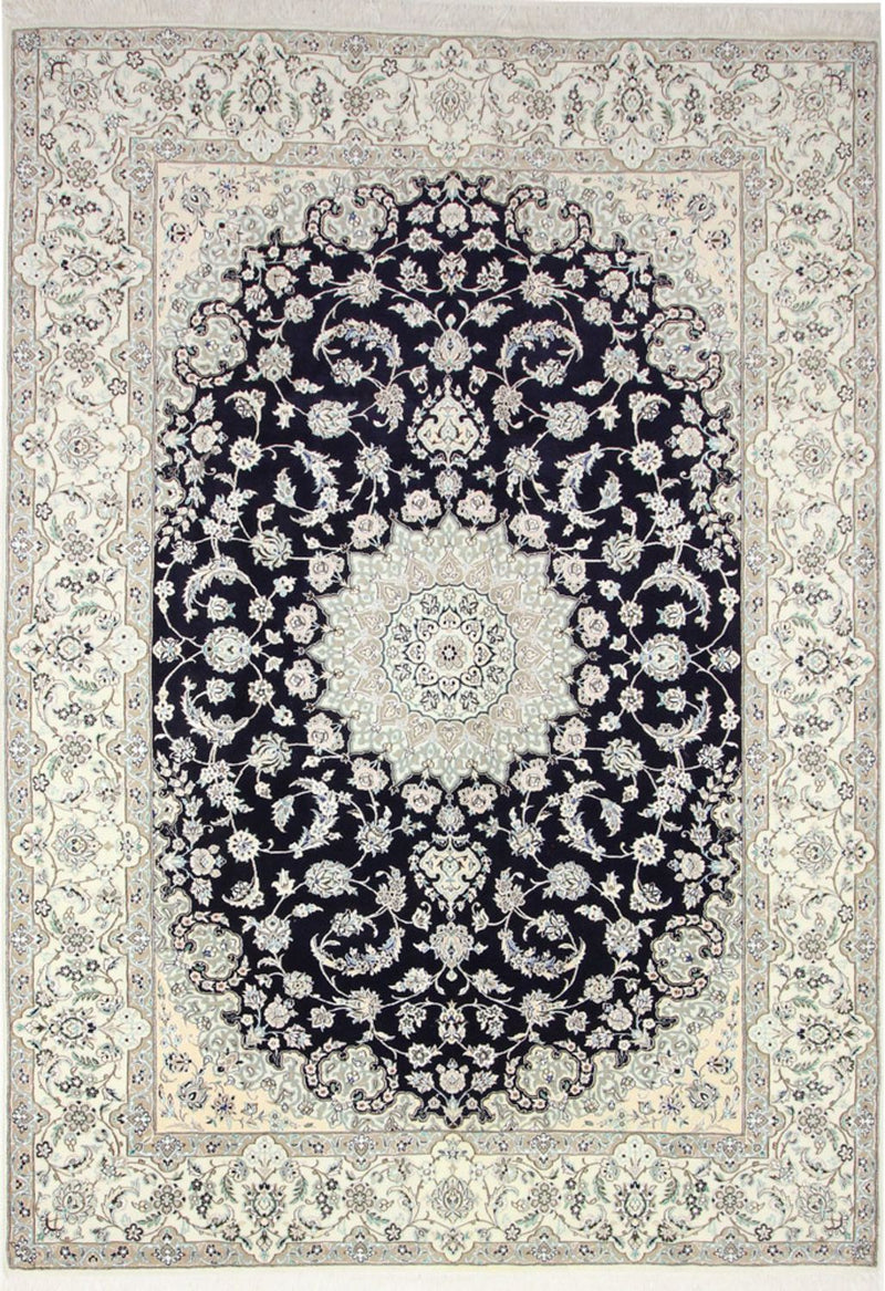 Tappeto Persero - Nain - Reale - 345 x 246 cm - blu scuro