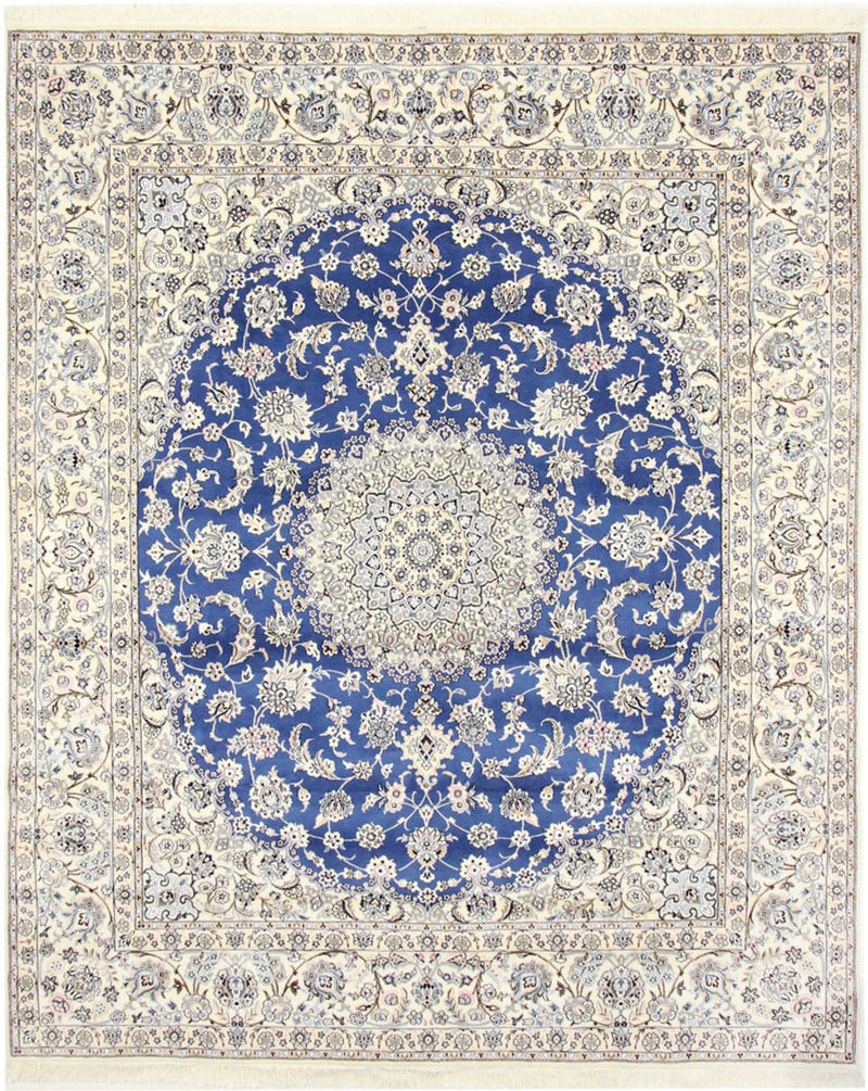 Tappeto Persero - Nain - Reale - 303 x 250 cm - blu