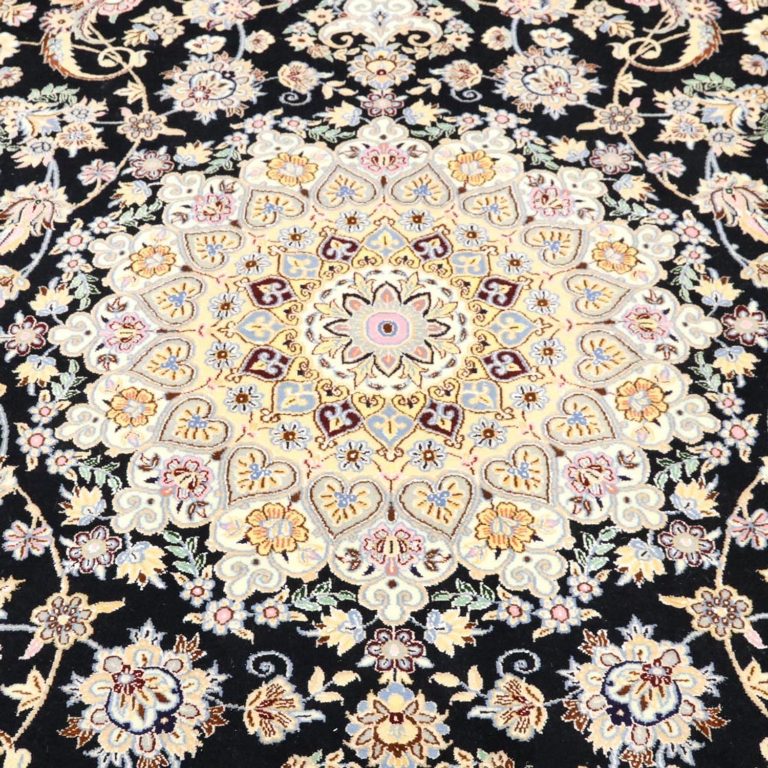 Tappeto Persero - Nain - Reale - 350 x 254 cm - blu scuro