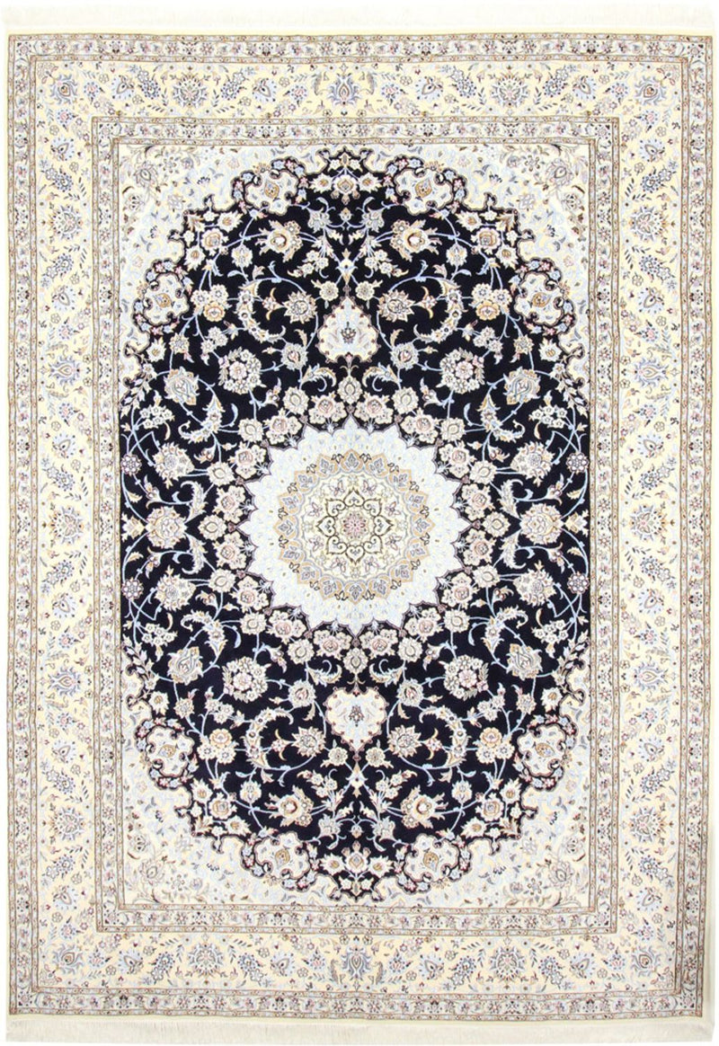 Tappeto Persero - Nain - Reale - 356 x 248 cm - blu scuro