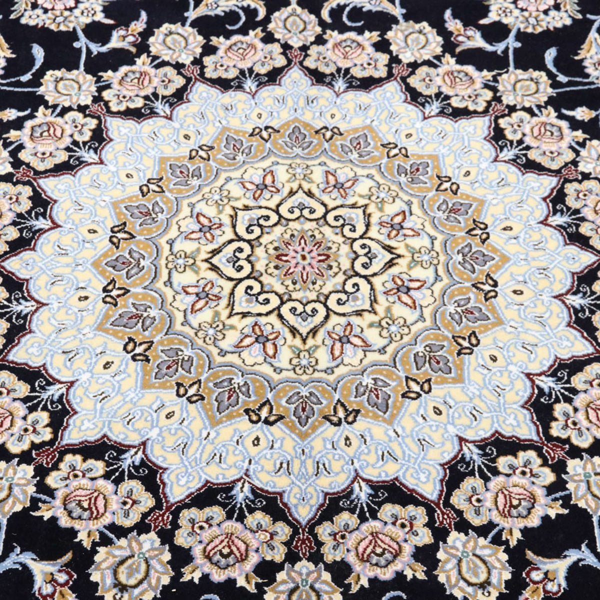 Tappeto Persero - Nain - Reale - 356 x 248 cm - blu scuro