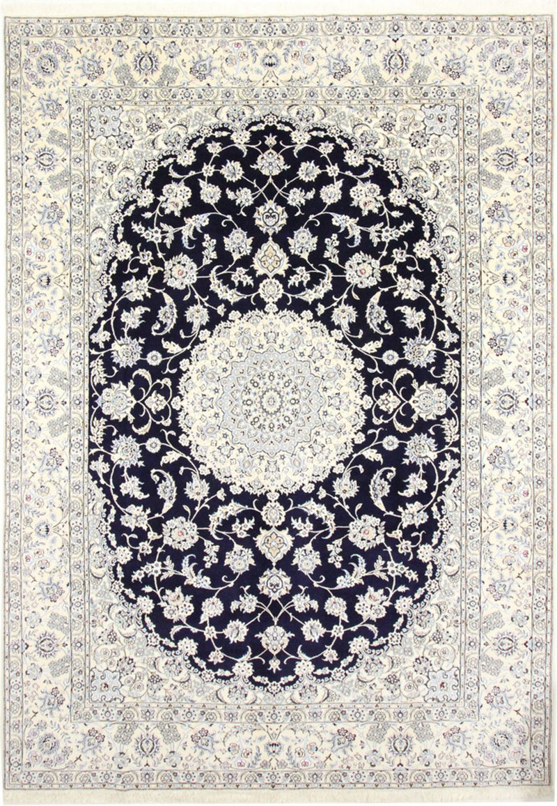 Tappeto Persero - Nain - Reale - 350 x 246 cm - blu scuro
