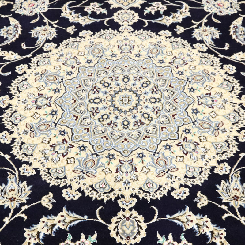 Tappeto Persero - Nain - Reale - 350 x 246 cm - blu scuro