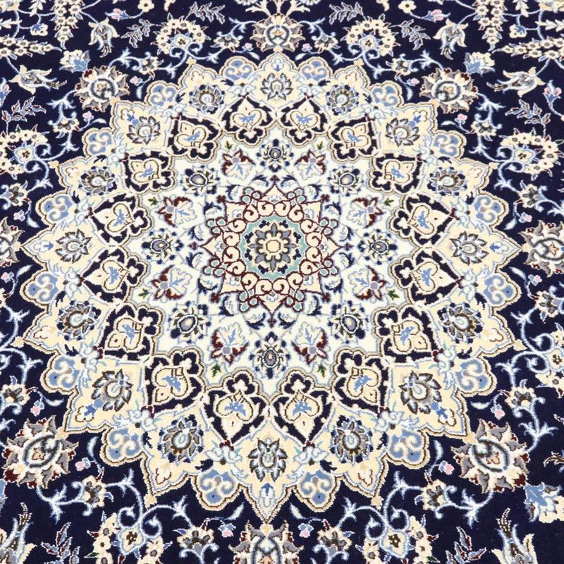 Tappeto Persero - Nain - Reale rotondo  - 260 x 260 cm - blu scuro